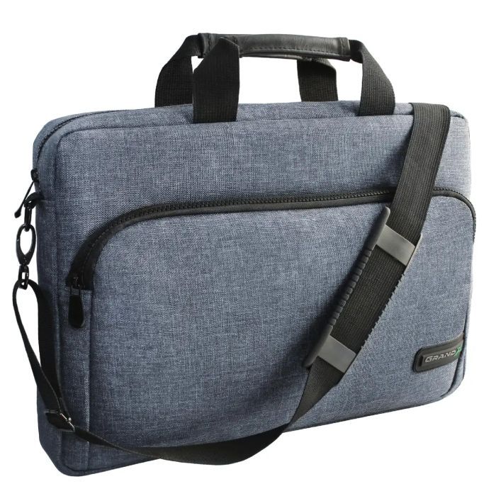 Сумка для ноутбука Grand-X 14-15'' SB-149 soft pocket Grey-Blue Фото