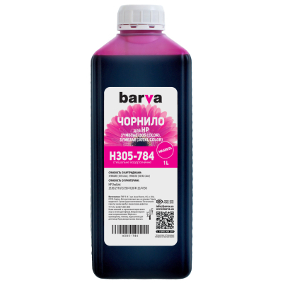 Чернила Barva HP 305 1 л, Magenta Фото