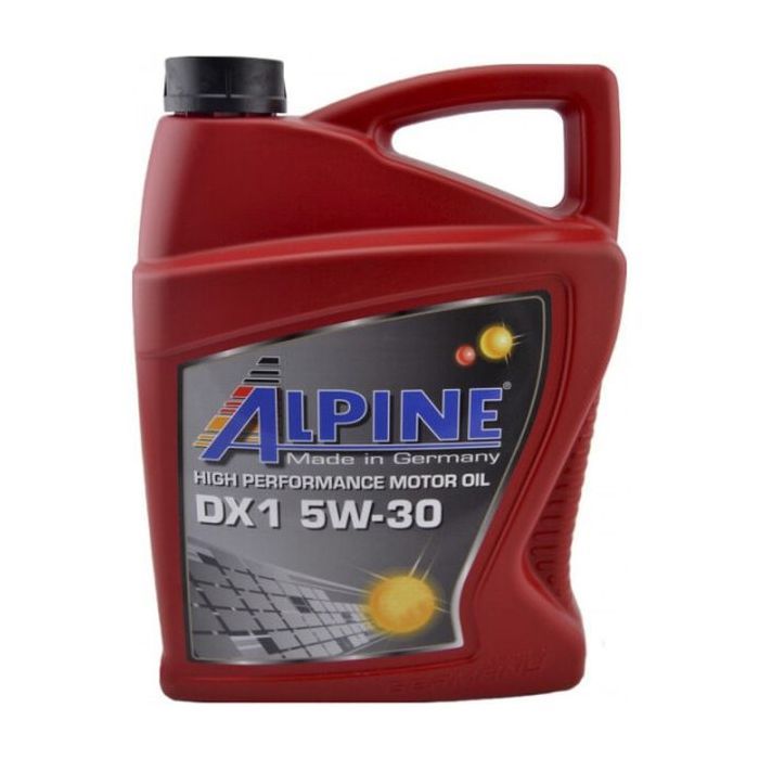 Моторное масло Alpine 5W-30 DX1 4л Фото