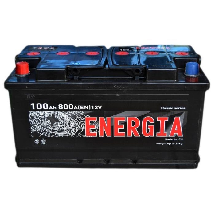 Аккумулятор автомобильный ENERGIA 100Аh Фото