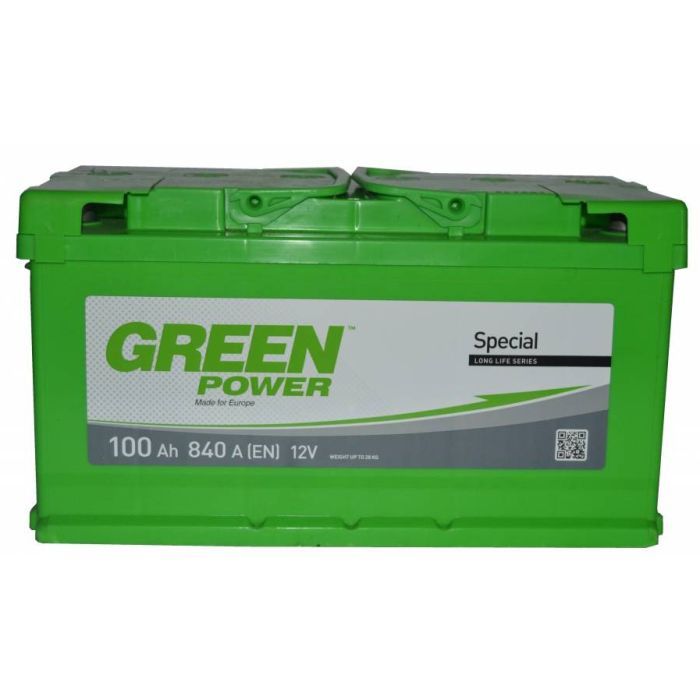 Аккумулятор автомобильный GREEN POWER 100Ah Фото