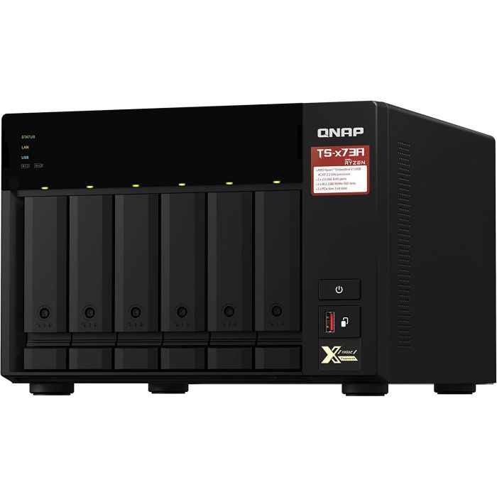 NAS QNap TS-673A-8G Фото
