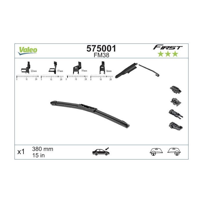 Щетка стеклоочистителя Valeo 575001 Фото