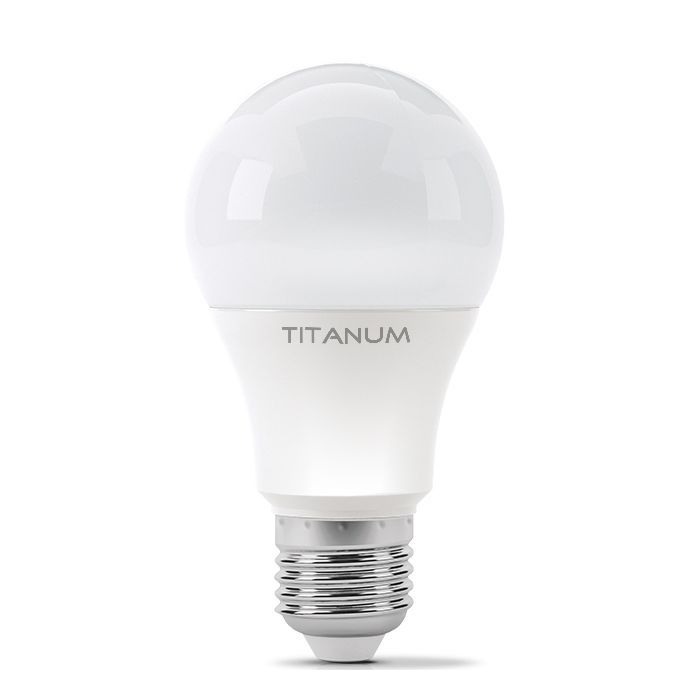 Лампочка TITANUM LED A60 12V 10W E27 4100K Фото