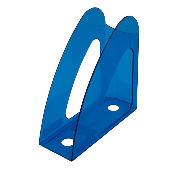 Лоток для бумаг Арника вертикальный РАДУГА, голубой Фото