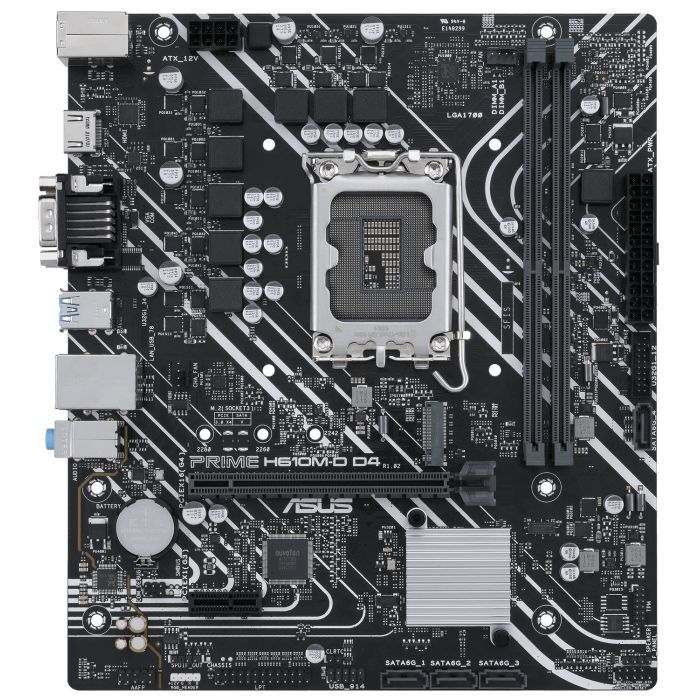 Материнская плата ASUS PRIME H610M-D D4 Фото