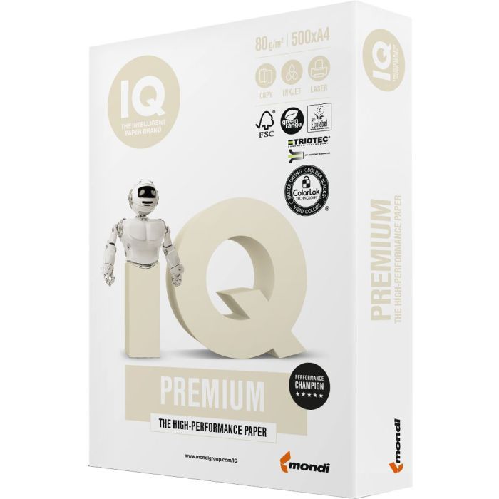 Бумага Mondi A4 IQ Premium Фото
