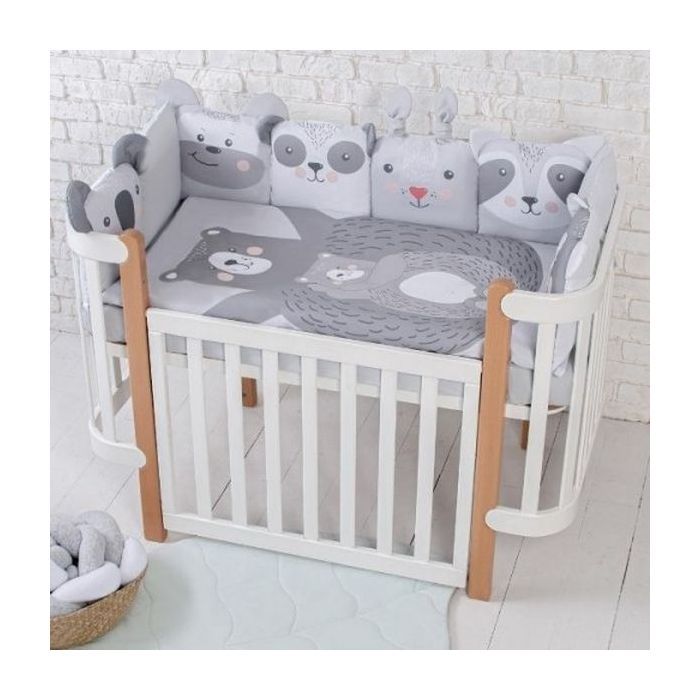 Детский постельный набор Верес Zoo grey Фото