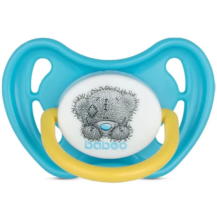 Пустышка Baboo Me To You 6+ мес. голубая Фото