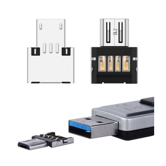 Переходник Lapara OTG Micro to USB AF Фото