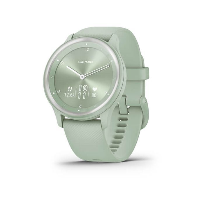 Смарт-часы Garmin vivomove Sport, Cool mint, Silicone, Фото