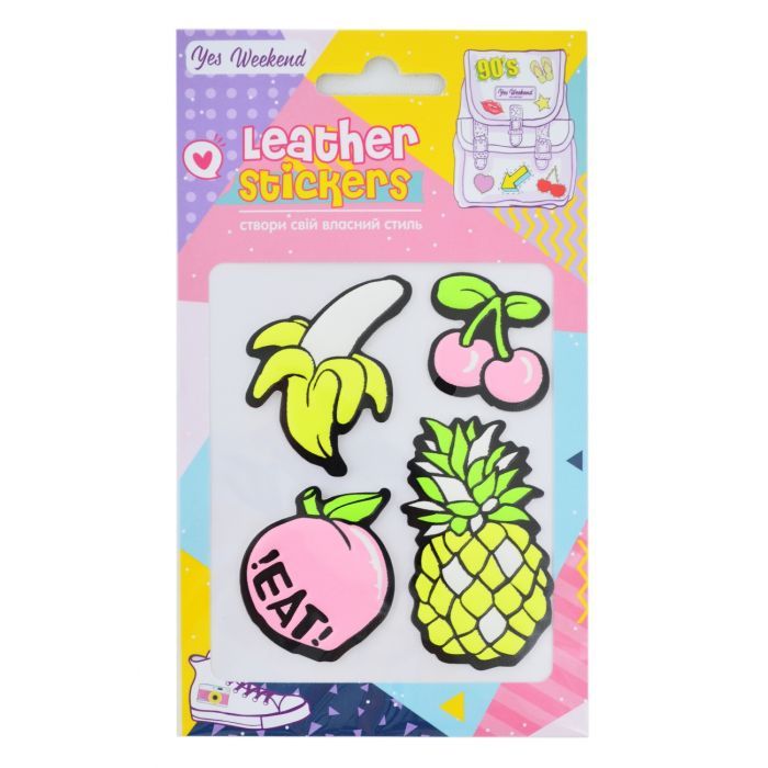 Стикер-наклейка Yes Leather stikers "Exotic fruits" Фото