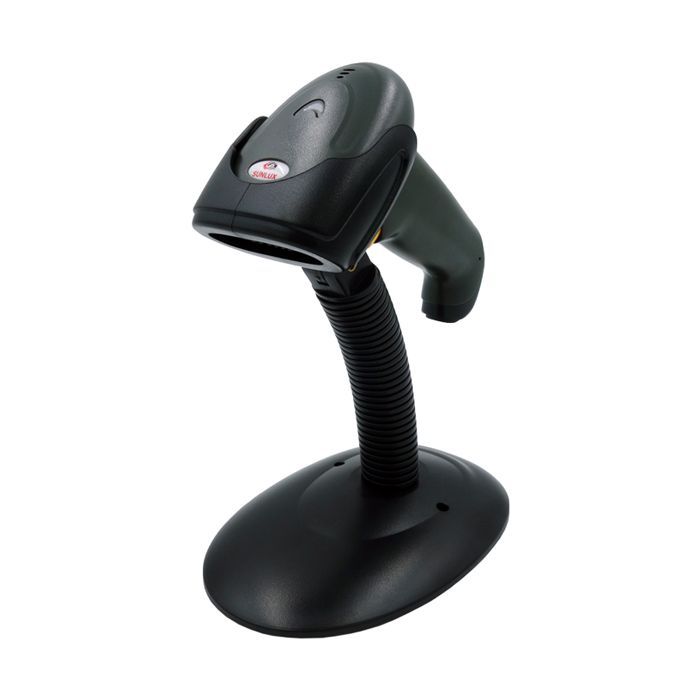 Сканер штрих-кода Sunlux XL-6500A USB з підставкою Фото