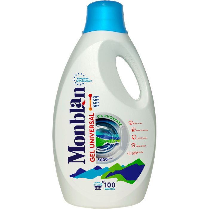 Гель для стирки Monblan Universal 3 л Фото