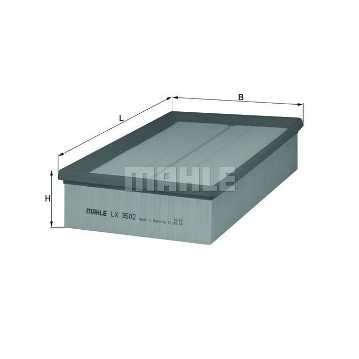 Воздушный фильтр для автомобиля Mahle LX3502 Фото