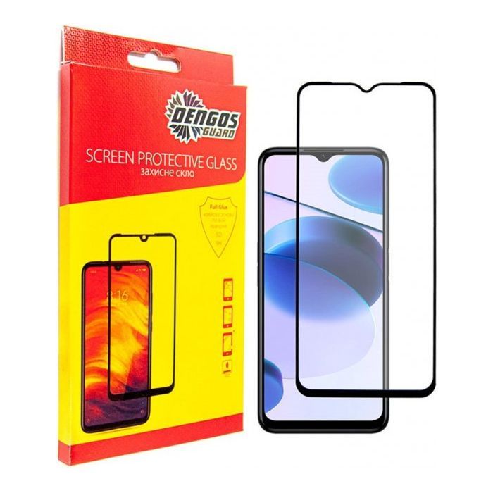 Стекло защитное Dengos Full Glue Realme C35 Фото