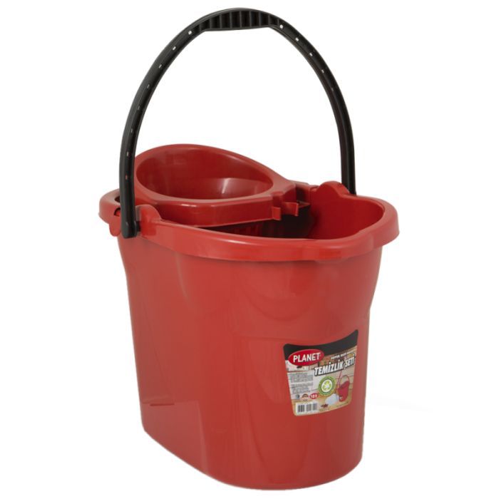 Ведро для швабр Planet Household №5 красное 10 л Фото