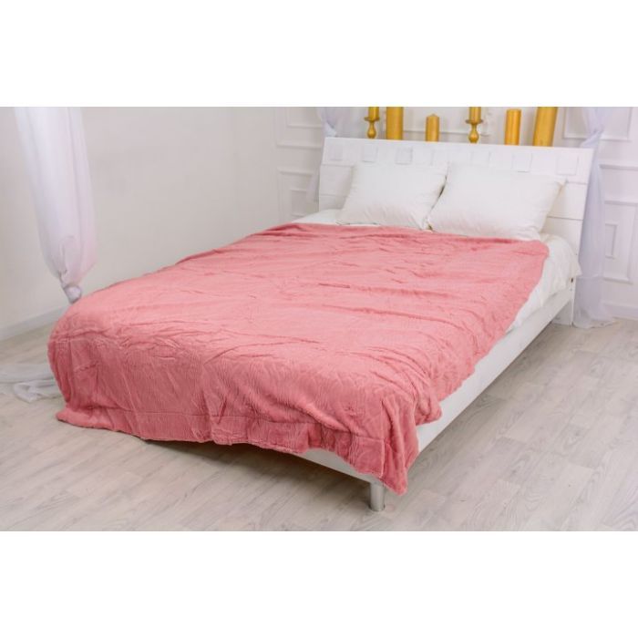 Плед MirSon 1003 Damask Pink 180x200 Фото 1