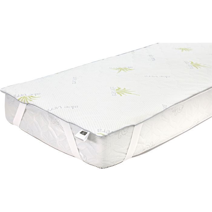 Наматрасник MirSon №1015 Alberto Wool Strong Aloe Vera 180х190 см Фото