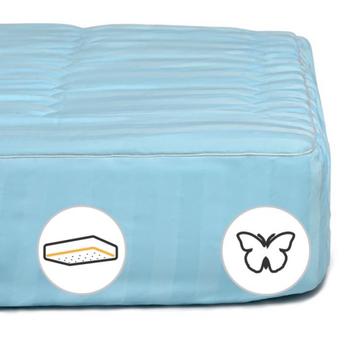 Наматрасник MirSon Valentino шовковий 542 200x200 см Фото
