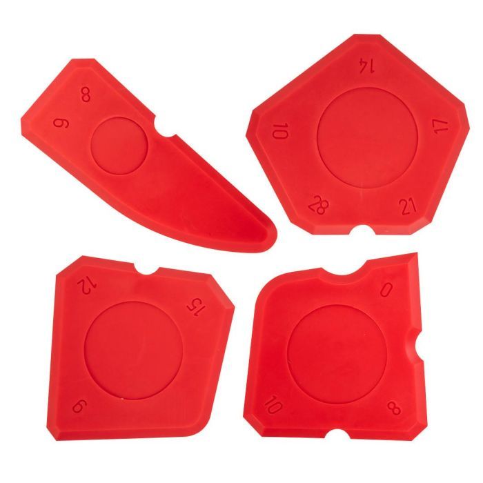 Шпатель Topex 4 од., силикон Фото