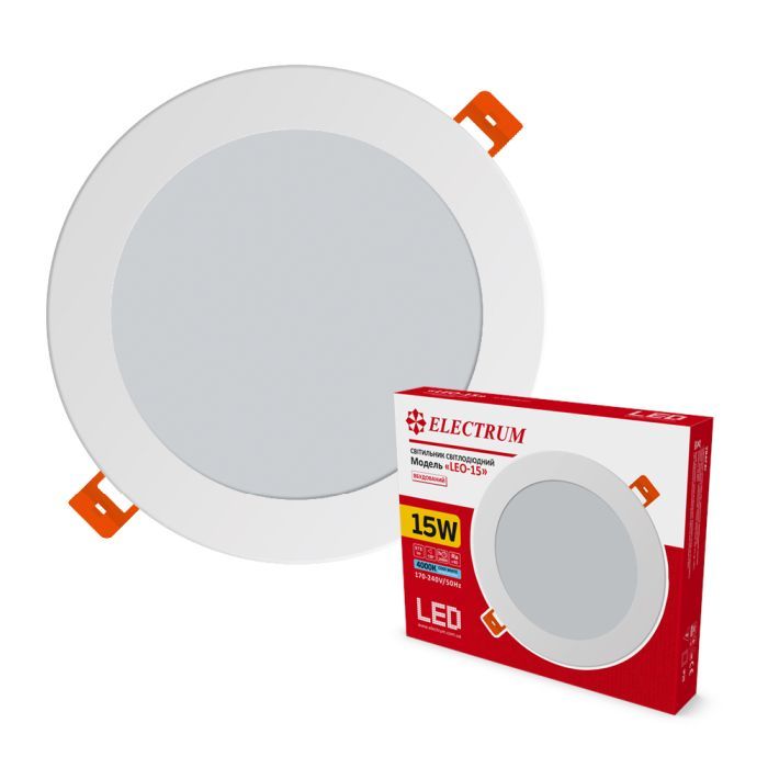 Светильник Electrum LEO-15W 4000K Фото