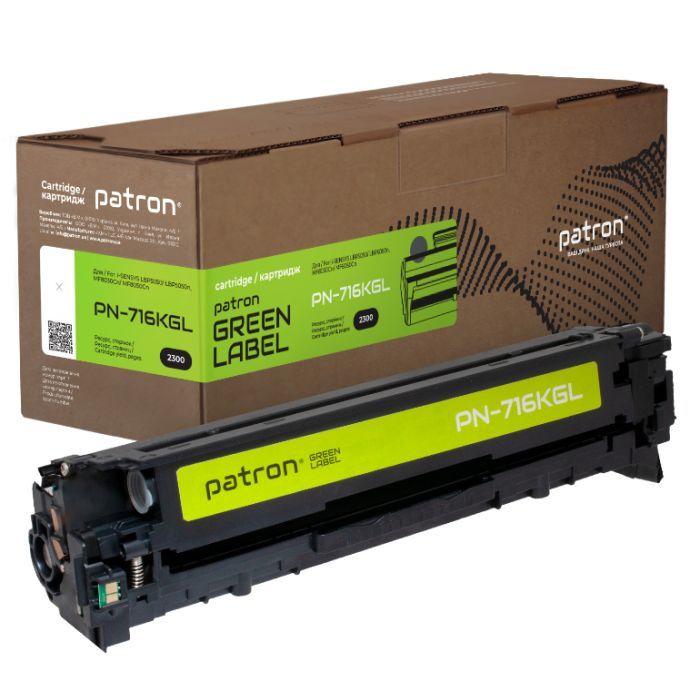 Картридж Patron Canon 716 Green Label, black Фото