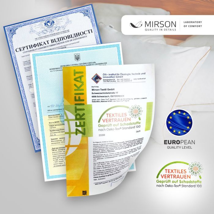 Одеяло MirSon антиаллергенное с Eco-Soft Зима №4090 Сolor Fun Li Фото 8