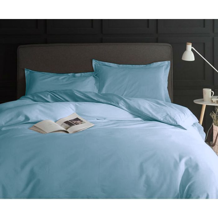 Постельное белье MirSon Сатин 0842 Light Blue 200х220 Фото