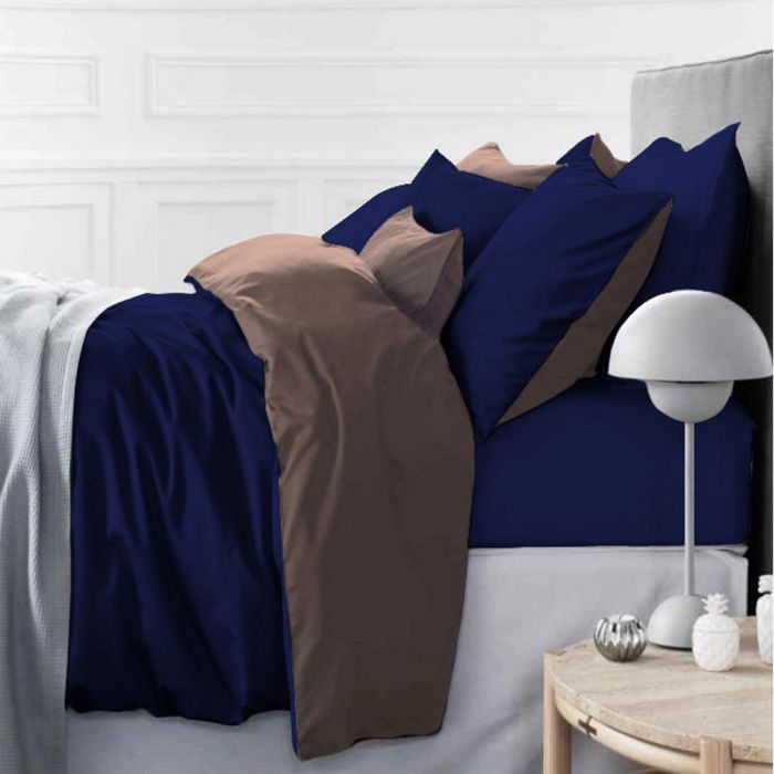 Постельное белье MirSon Сатин Premium Azure 0211+4052 143х210 Фото