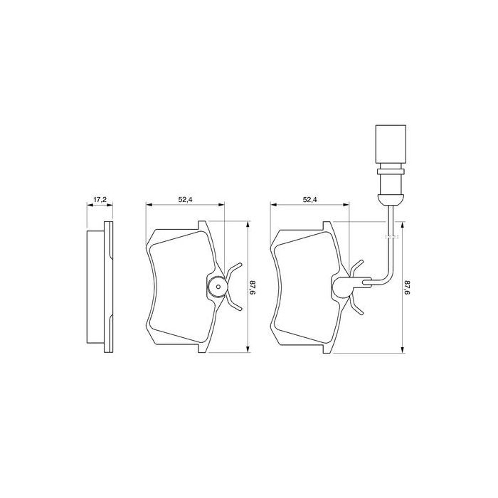Тормозные колодки Bosch 0 986 424 559 Фото