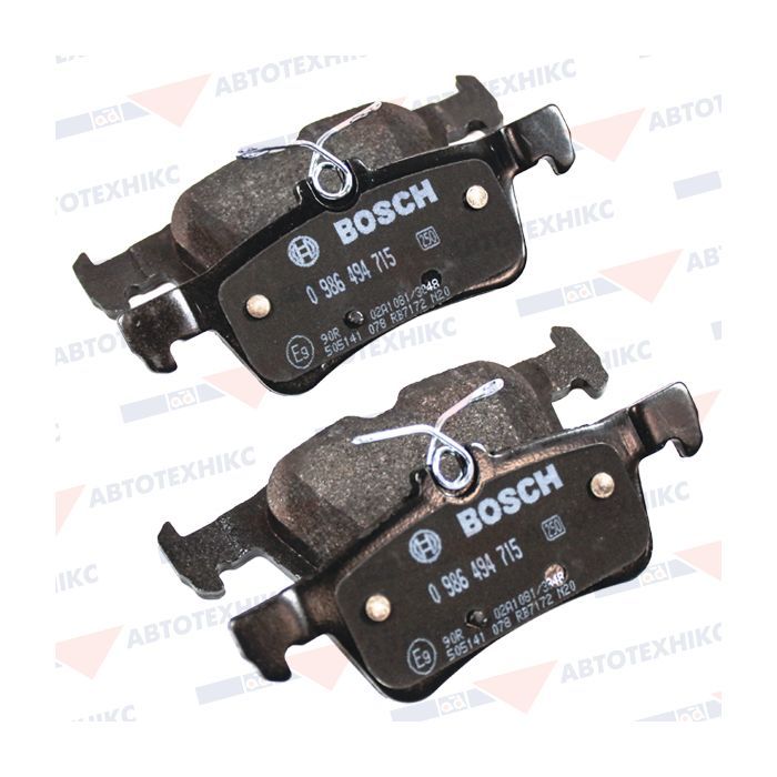 Тормозные колодки Bosch 0 986 494 715 Фото