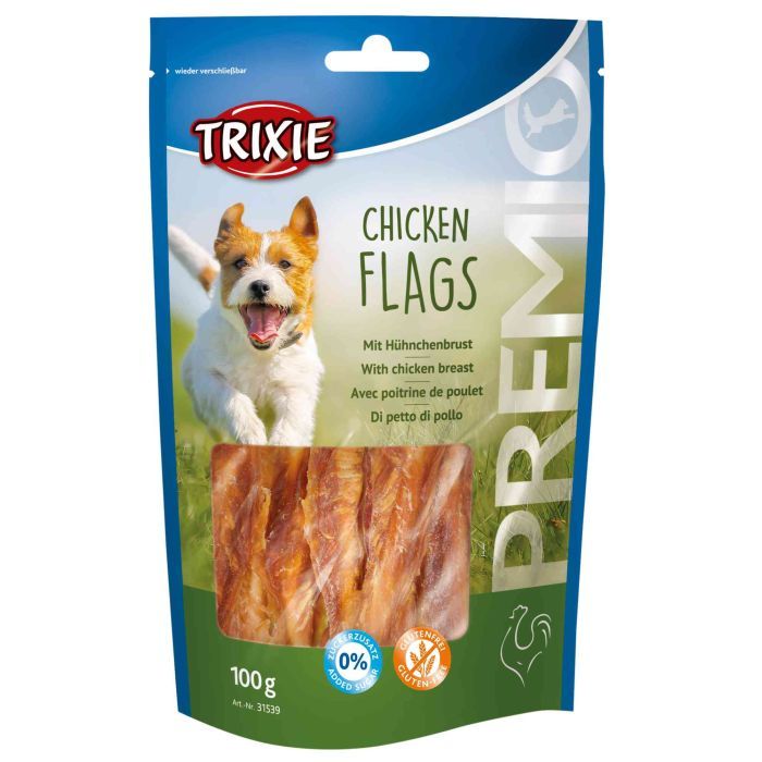 Лакомство для собак Trixie PREMIO Chicken Flags 100 г Фото