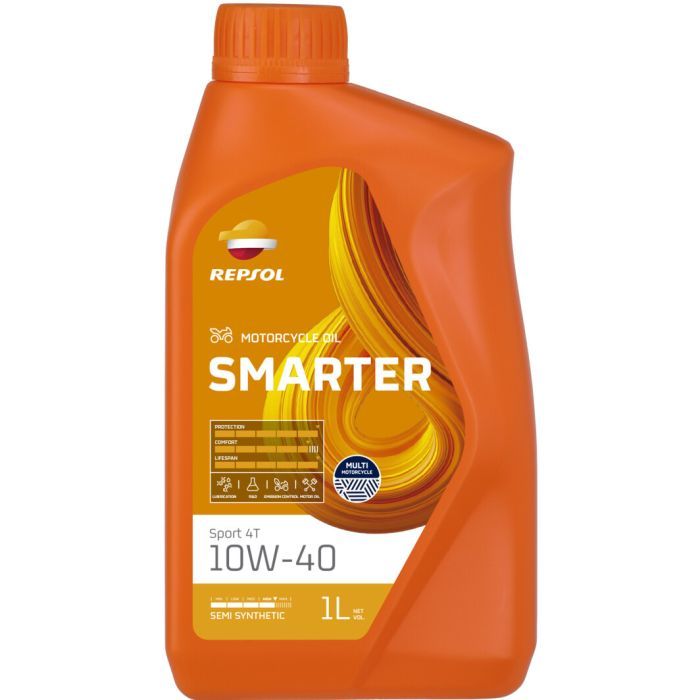 Моторное масло REPSOL SMARTER SPORT 4T 10W-40 1л Фото