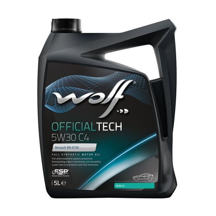 Моторное масло Wolf OFFICIALTECH 5W30 C4 5л Фото
