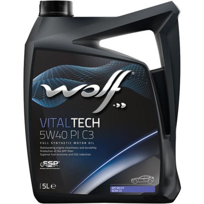 Моторное масло Wolf VITALTECH 5W40 PI C3 5л Фото