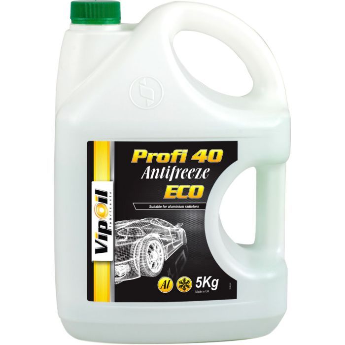 Антифриз VIPOIL ECO Profi 40 green 5кг Фото