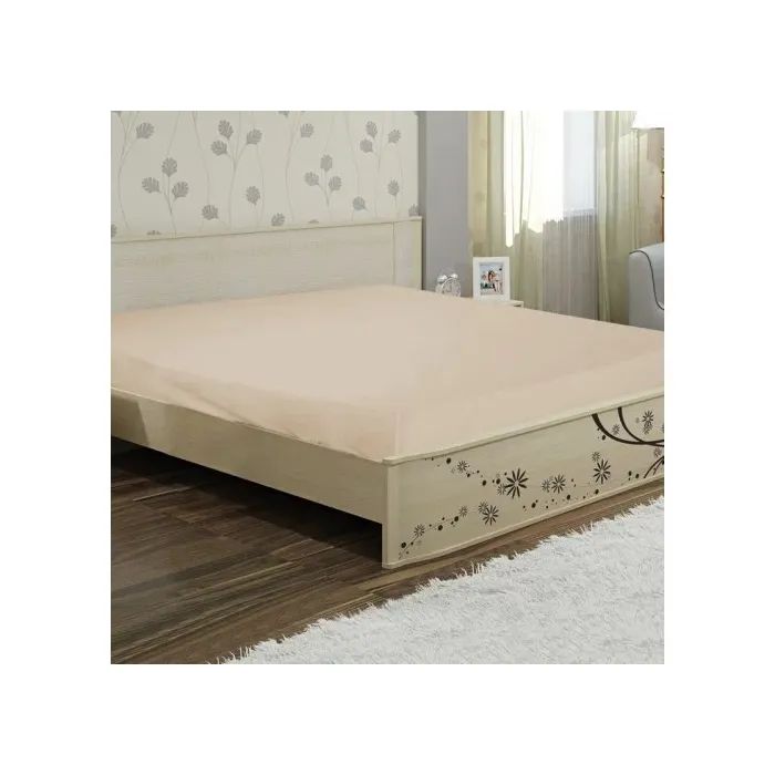 Простынь Ярослав бязь 02 бежевый 200х220 Фото