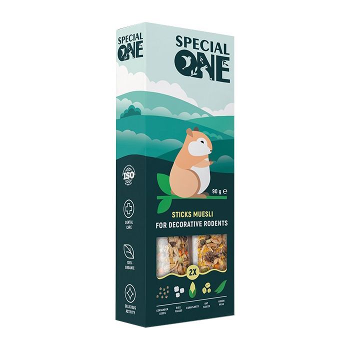 Витамины для грызунов Special One "Мюсли" 90 г Фото
