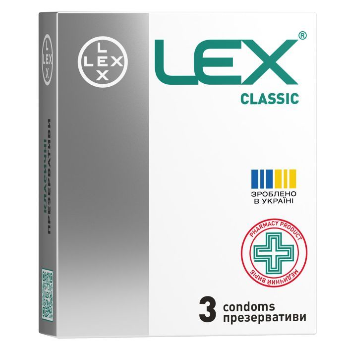 Презервативы Lex Condoms Classic 3 шт. Фото