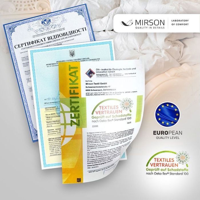 Простынь MirSon Махровий набір 19-805 Kollibri простирадло на гумц Фото 5