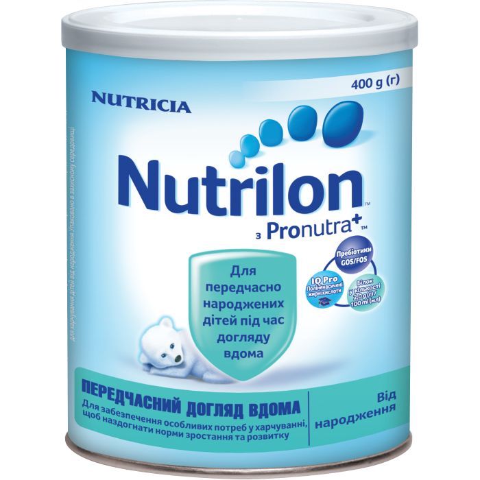 Детская смесь Nutrilon Передчасний догляд вдома 400 г Фото