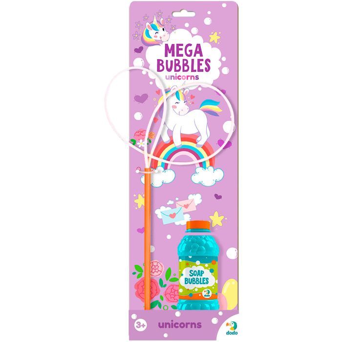 Мыльные пузыри DoDo Mega Bubbles Єдиноріжки 450 мл Фото