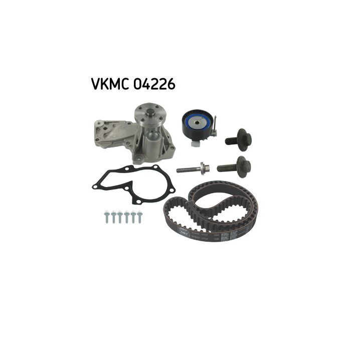 Комплект ремня ГРМ с помпой SKF VKMC 04226 Фото