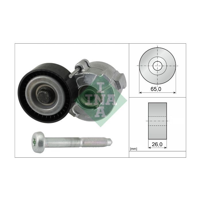 Натяжитель ремня с роликом INA 534 0610 10 Фото