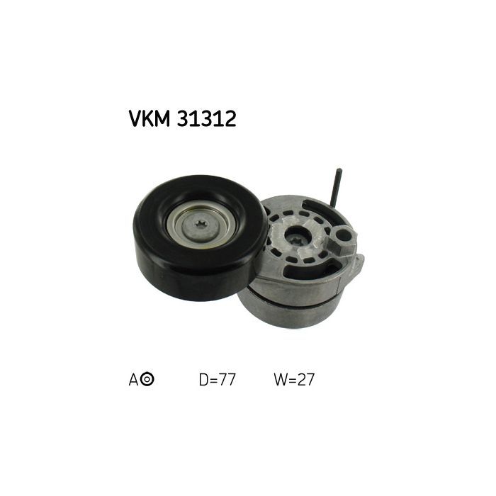 Натяжитель ремня с роликом SKF VKM 31312 Фото
