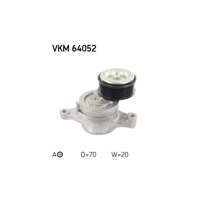 Натяжитель ремня с роликом SKF VKM 64052 Фото