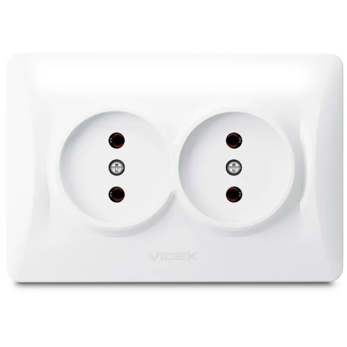 Розетка Videx BINERA 2ая Фото