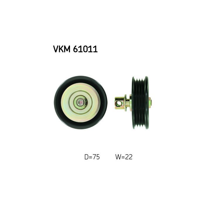 Ролик натяжителя ремня SKF VKM 61011 Фото