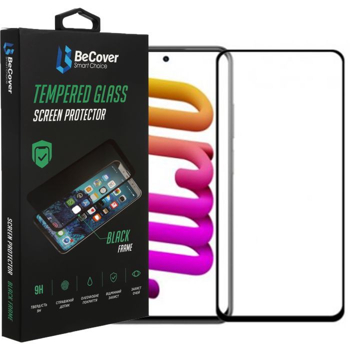 Стекло защитное BeCover ZTE Blade V40 / V40 Pro Black Фото